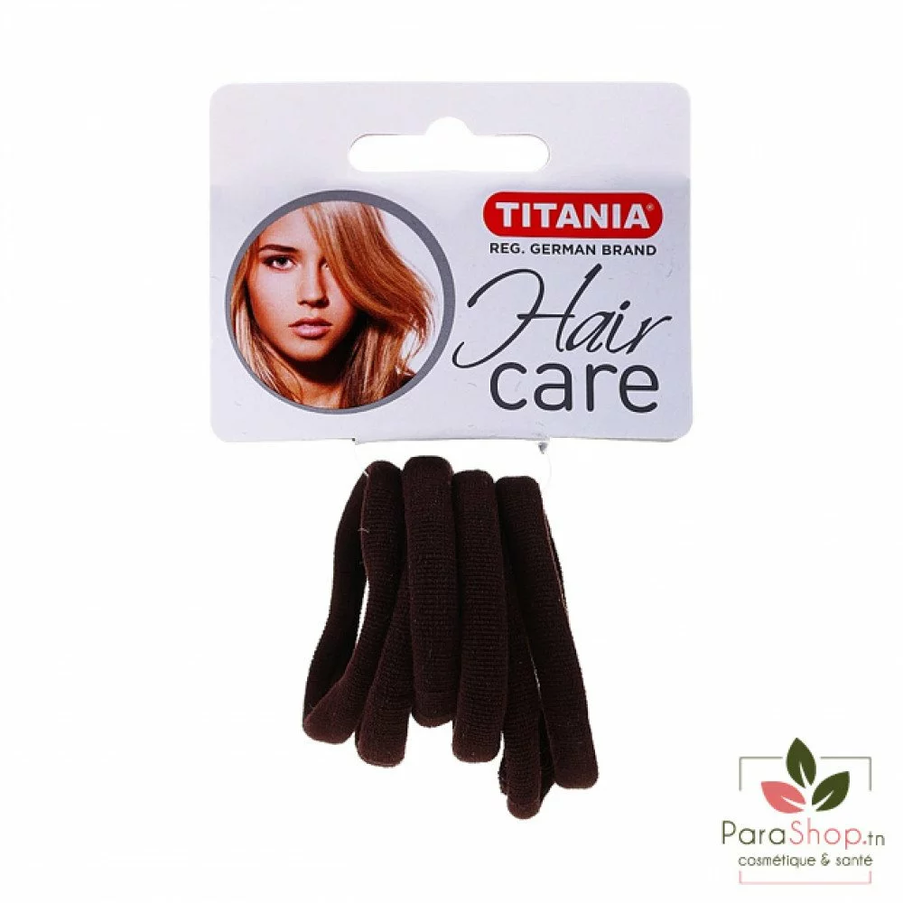 TITANIA 6 Chouchous Marrons 4CM - 7869