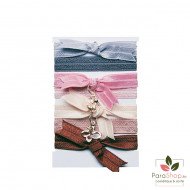 TITANIA 7 Bandeaux Couleurs Assorties 6CM - 7849 TITANIA 7 Bandeaux Couleurs Assorties 6CM - 7849