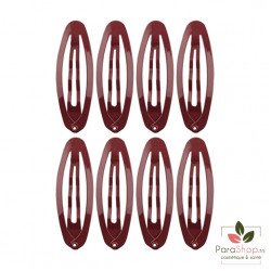 TITANIA 8 Clips a Cheveux Oval Marron 5CM - 7889 B TITANIA 8 Clips a Cheveux Oval Marron 5CM - 7889 B