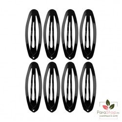 TITANIA 8 Clips a Cheveux Oval Noir 5CM - 7888 B TITANIA 8 Clips a Cheveux Oval Noir 5CM - 7888 B