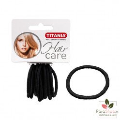 TITANIA 9 Elastiques Noirs 4.5CMX4MM - 7808 TITANIA 9 Elastiques Noirs 4.5CMX4MM - 7808