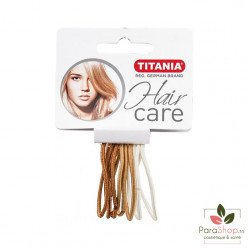 TITANIA 9 Elastiques 5CMX2MM BRUNS - 7807 TITANIA 9 Elastiques 5CMX2MM BRUNS - 7807