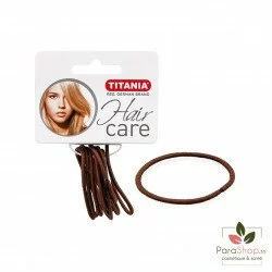 TITANIA 9 Elastiques 5CMX2MM MARRONS - 7805