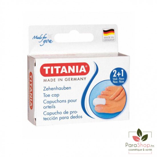 TITANIA BOX Protections Pour Orteils 1GM + 2PM - 5214 Box