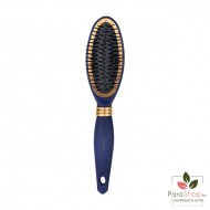 TITANIA Brosse Bleue et Doree 7 RANGEES 26,5CM - 1320