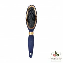 TITANIA Brosse Bleue et Doree 7 RANGEES 26,5CM - 1320