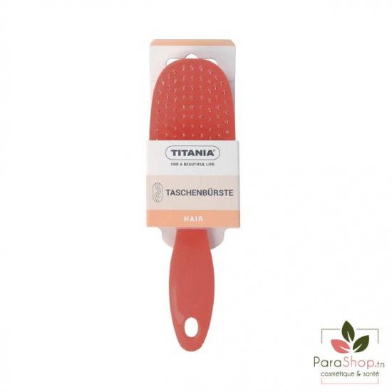TITANIA Brosse de Poche Rouge 17.5CM - 2892 TITANIA Brosse de Poche Rouge 17.5CM - 2892