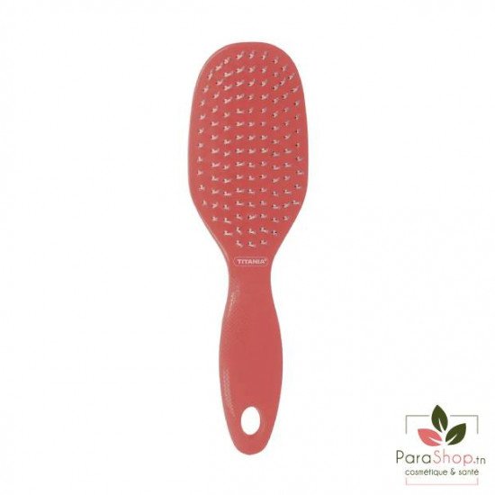 TITANIA Brosse de Poche Rouge 17.5CM - 2892 TITANIA Brosse de Poche Rouge 17.5CM - 2892