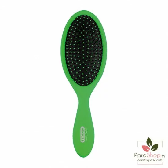 Brosse Démêlante Professionnelle Michel Mercier - Pour Cheveux Normaux - Vert