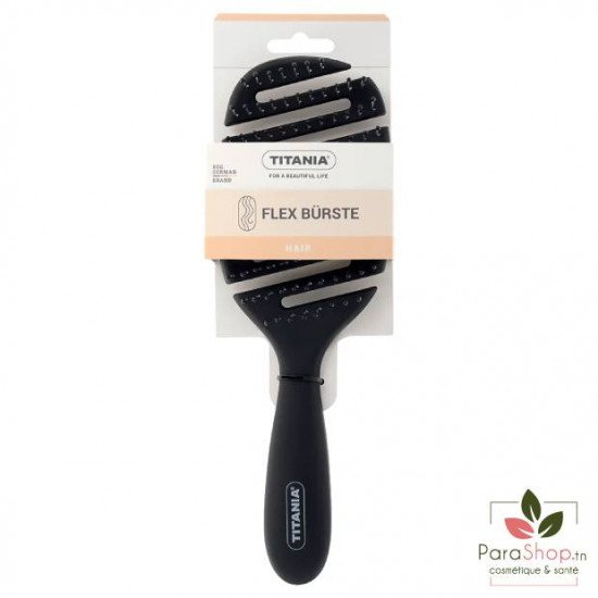 TITANIA Brosse Flex Collection Noire - 2889