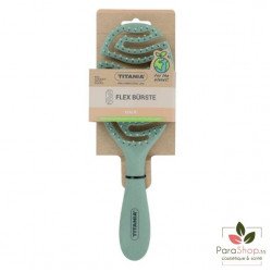 TITANIA Brosse Flex en Plastique Recycle Collection Vert Doux - 2886