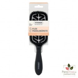 TITANIA Brosse Paddle Flex Plume Collection Noire - 2888
