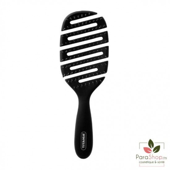 TITANIA Brosse Flex Collection Noire - 2889
