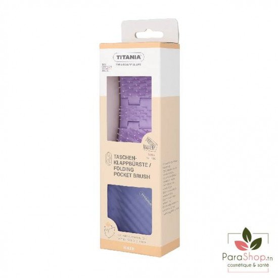 TITANIA Brosse Pliable Avec Etui Acrylique - 1778 TITANIA Brosse Pliable Avec Etui Acrylique - 1778