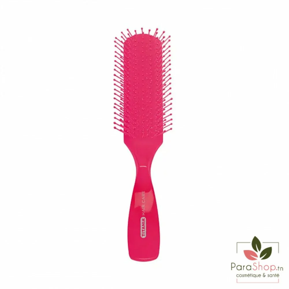 TITANIA Brosse Pneumatique 9 RANGEES 21,5CM - 1830