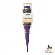 TITANIA BROSSE RONDE A AME METALLIQUE VIOLET/CUIVRE 32MM - 1353 TITANIA BROSSE RONDE A AME METALLIQUE VIOLET/CUIVRE 32MM - 1353