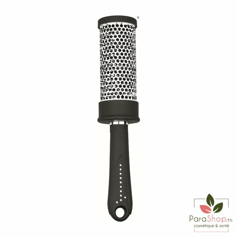TITANIA Brosse Ronde Corps Metal Avec Strass 25CM - 1403