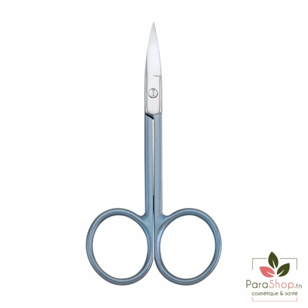 TITANIA Ciseau a cuticules Inox Bleue - 1050/H BL B