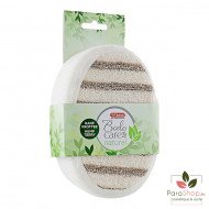 TITANIA Eponge de bain Ovale en Chanvre Terry Beige - 7701 TITANIA Eponge de bain Ovale en Chanvre Terry Beige - 7701