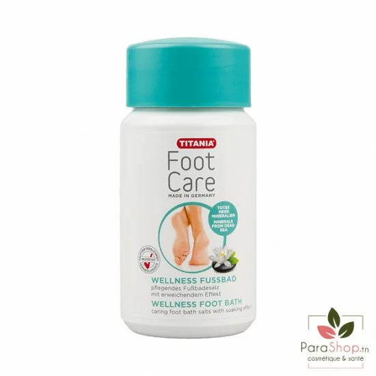 TITANIA FOOT CARE Bain de Pieds Revitalisant 250G 5323