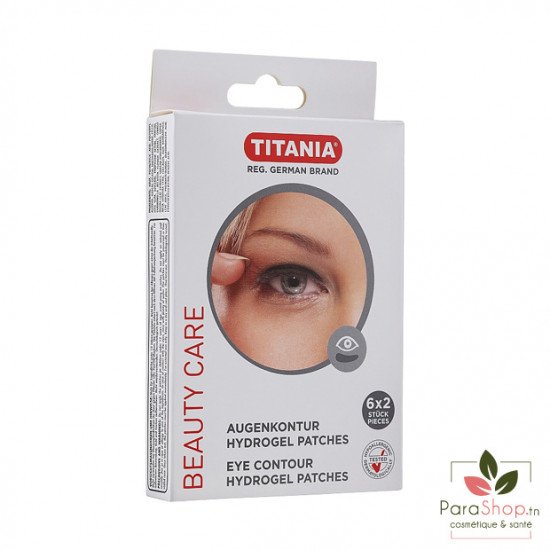 TITANIA Patch Hydrogel Contour des Yeux 6X2 - FC01001 