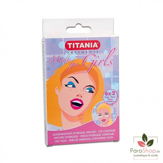 TITANIA Patch Hydrogel Contour des Yeux Made for Girl 6X2 - FC01004