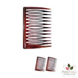 TITANIA Peigne Decoratif Marron 6CM 2PCS - 8023/8 B TITANIA Peigne Decoratif Marron 6CM 2PCS - 8023/8 B