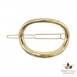 TITANIA PINCE A CHEVEUX METAL CERCLE DORE - 8217 TITANIA PINCE A CHEVEUX METAL CERCLE DORE - 8217