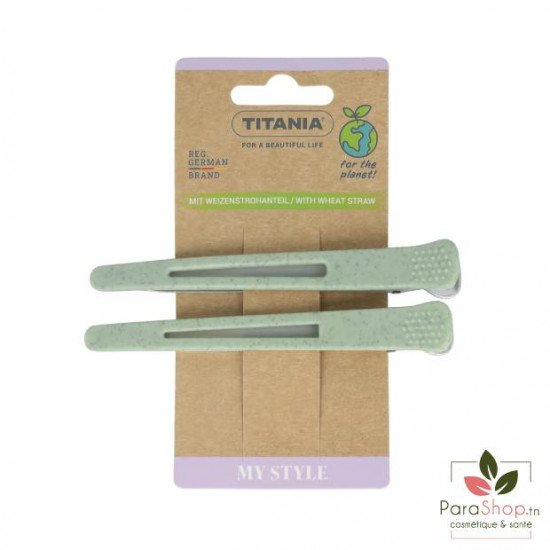 TITANIA Pince A Cheveux en Paille de Ble - 8026/WS TITANIA Pince A Cheveux en Paille de Ble - 8026/WS