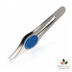 TITANIA Pince a Epiler Inox Poignee Bleu  - 1090/60B TITANIA Pince a Epiler Inox Poignee Bleu  - 1090/60B