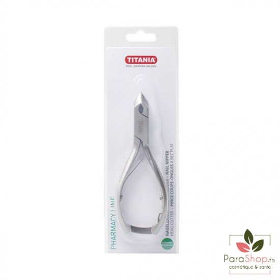 TITANIA Pince Coupe Ongles a Bec Plat - 1083 PH
