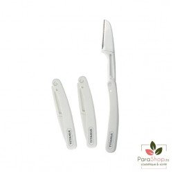TITANIA Rasoirs A Sourcils Pliables Lot de 3 - 2940