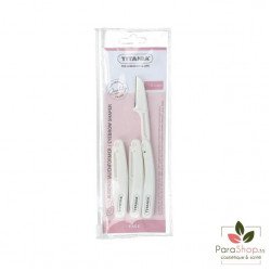 TITANIA Rasoirs A Sourcils Pliables Lot de 3 - 2940