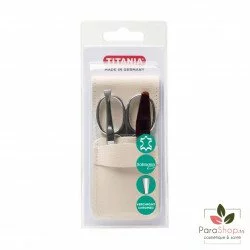 TITANIA Set Manucure 3P Etui Cuir 162/A PH