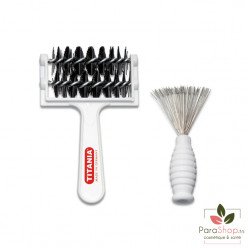 TITANIA Set Nettoyage Peignes et Brosses  - 3050/60 SET TITANIA Set Nettoyage Peignes et Brosses  - 3050/60 SET