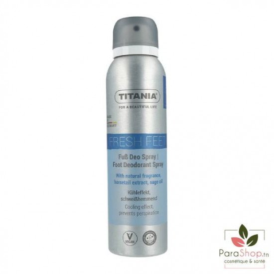 TITANIA Spray Deodorant Pieds 150ML - 5049