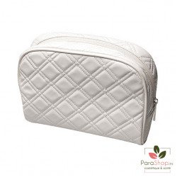 TITANIA Trousse de Toilette Blanche 22x8x14CM 1 Poche - 7762