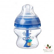 TOMMEE TIPPEE ADVANCED ANTI-COLIQUE BIBERON 0M+ 150ML - Bleu TOMMEE TIPPEE ADVANCED ANTI-COLIQUE BIBERON 0M+ 150ML - Bleu