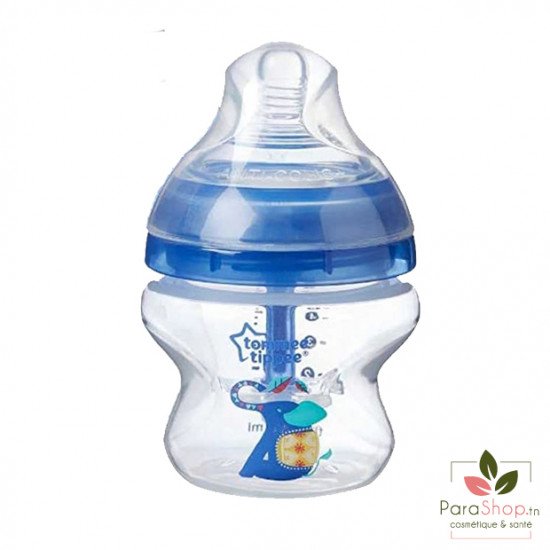 TOMMEE TIPPEE ADVANCED ANTI-COLIQUE BIBERON 0M+ 150ML - Bleu