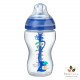 TOMMEE TIPPEE ADVANCED ANTI-COLIQUE BIBERON 3M+ 340ML - Bleu