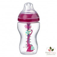 TOMMEE TIPPEE ADVANCED ANTI-COLIQUE BIBERON 3M+ 340ML - Rose TOMMEE TIPPEE ADVANCED ANTI-COLIQUE BIBERON 3M+ 340ML - Rose
