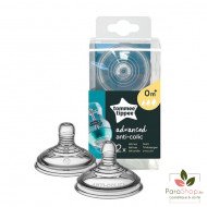TOMMEE TIPPEE ADVANCED ANTI-COLIQUE TETINE DEBIT VARIABLE X2 TOMMEE TIPPEE ADVANCED ANTI-COLIQUE TETINE DEBIT VARIABLE X2