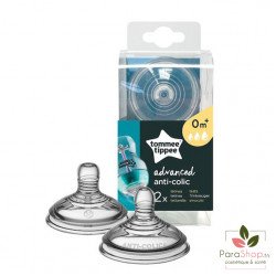 TOMMEE TIPPEE ADVANCED ANTI-COLIQUE TETINE DEBIT VARIABLE X2 TOMMEE TIPPEE ADVANCED ANTI-COLIQUE TETINE DEBIT VARIABLE X2