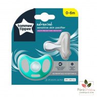TOMMEE TIPPEE ADVANCED SENSITIVE SUCETTE 0-6M X2 TOMMEE TIPPEE ADVANCED SENSITIVE SUCETTE 0-6M X2