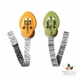 TOMMEE TIPPEE CLIP-ON ATTACHE SUCETTE 0M+ X2