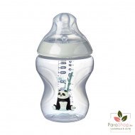 TOMMEE TIPPEE CLOSER TO NATURE BIBERON 260ML - Panda Vert / Kindness TOMMEE TIPPEE CLOSER TO NATURE BIBERON 260ML - Panda Vert / Kindness