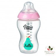 TOMMEE TIPPEE CLOSER TO NATURE BIBERON 340ML - Rose TOMMEE TIPPEE CLOSER TO NATURE BIBERON 340ML - Rose