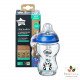 TOMMEE TIPPEE CLOSER TO NATURE BIBERON VERRE 250ML - Panda Bleu / Bambinou