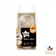TOMMEE TIPPEE CLOSER TO NATURE TETINES DEBIT RAPIDE X2 TOMMEE TIPPEE CLOSER TO NATURE TETINES DEBIT RAPIDE X2