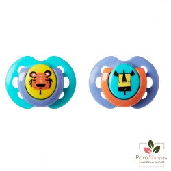 TOMMEE TIPPEE FUN STYLE SUCETTE 0-6M X2 TOMMEE TIPPEE FUN STYLE SUCETTE 0-6M X2